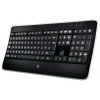 Клавиатура Logitech Illuminated K800 Black Wireless (920-002395) USB
