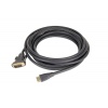 Кабель Gembird CC-HDMI-DVI-6, HDMI(19M) to DVI(19M) black 1.8 м