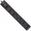 Defender DFS 153 (6 розеток, 3.0 м) Black Defender DFS 153 (6 розеток, 3.0 м) Black