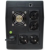 Powerman Back Pro 2000 Plus Black, 2000VA/1200W Shuko