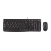 Клавиатура + мышь Logitech Corded Combo MK120 (920-002561) Black